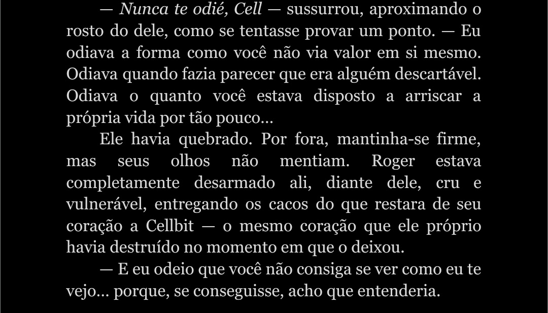 Sempre um eu te amo nunca um: