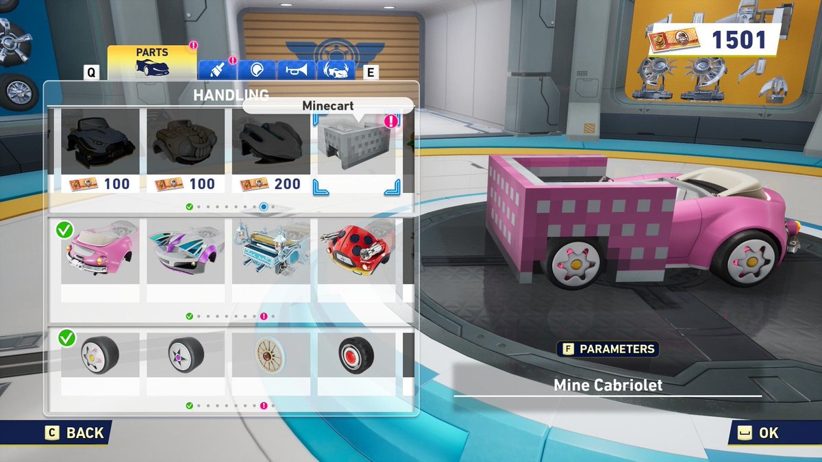 fuck it barbie cart! thank you, sega