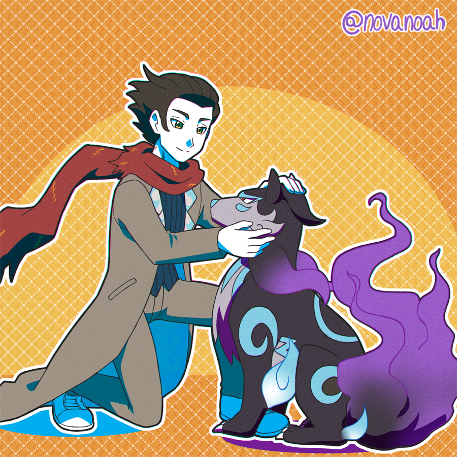 _NoVaNoah's tweet photo. Mizzy Doodles for my friend Ajanis 🎨
His #Pokemon OC Orion with his trusty partner Retarochus and Cynthia🧡💛💜 https://t.co/D2HbepXVLn