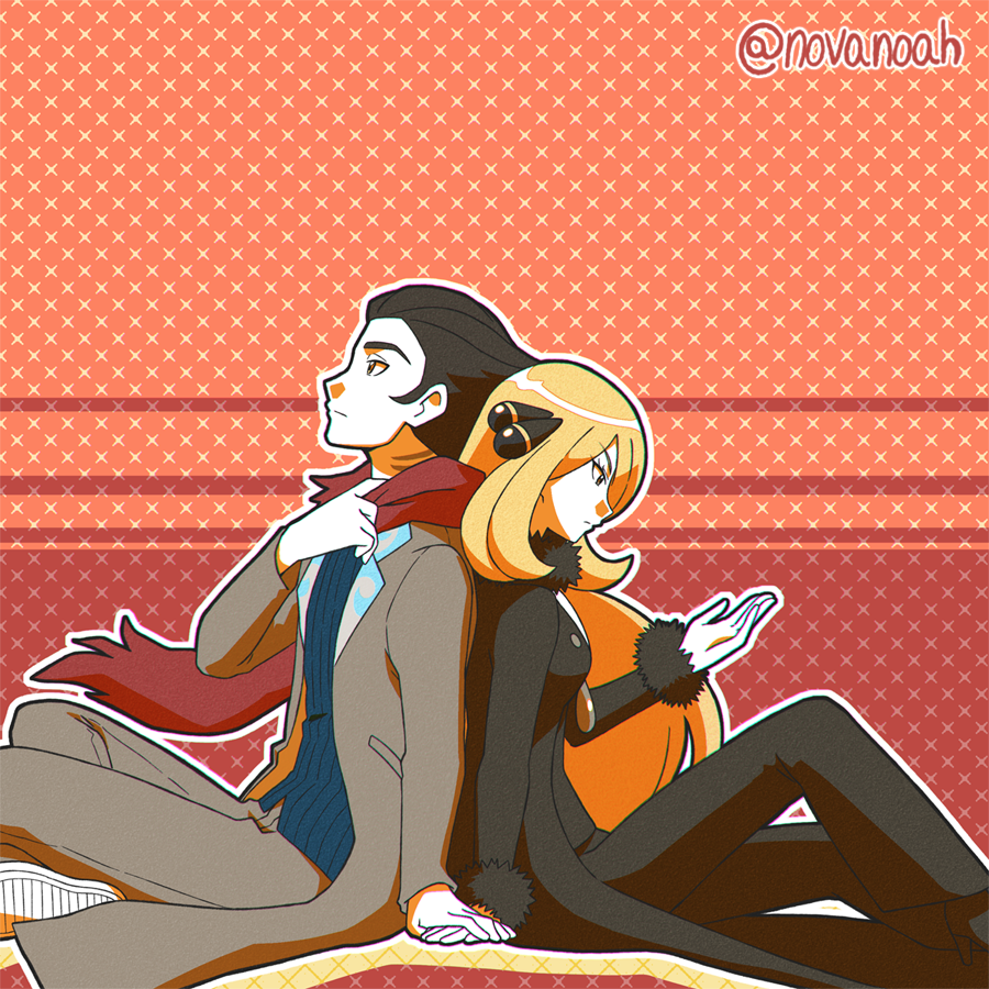 _NoVaNoah's tweet photo. Mizzy Doodles for my friend Ajanis 🎨
His #Pokemon OC Orion with his trusty partner Retarochus and Cynthia🧡💛💜 https://t.co/D2HbepXVLn