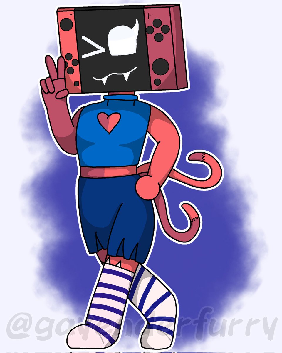 gayenderfurry's tweet photo. I drew one of my OCS! :D
this turned out really good imo!! :3

Danny/Dani
He/She/They

#OC #ocart #originalcharacter #originalcharacterart #objecthead #switch #femboy #art #ArtistOnTwitter https://t.co/eeFwaTqaXC