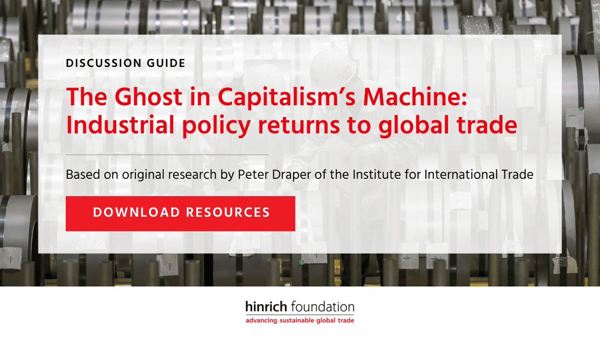hinrichfdn's tweet image. #Industrialpolicy attracts polarized views anchored in ideological conceptions over how much power to accord states or freedom to markets. It is making a comeback as geopolitical contestation among the major powers sharpens, and at the same time, the #greentransition, as well as…