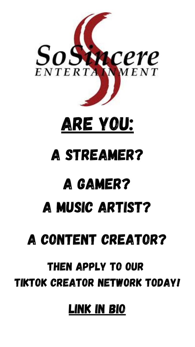 SoSincere Entertainment tweet media