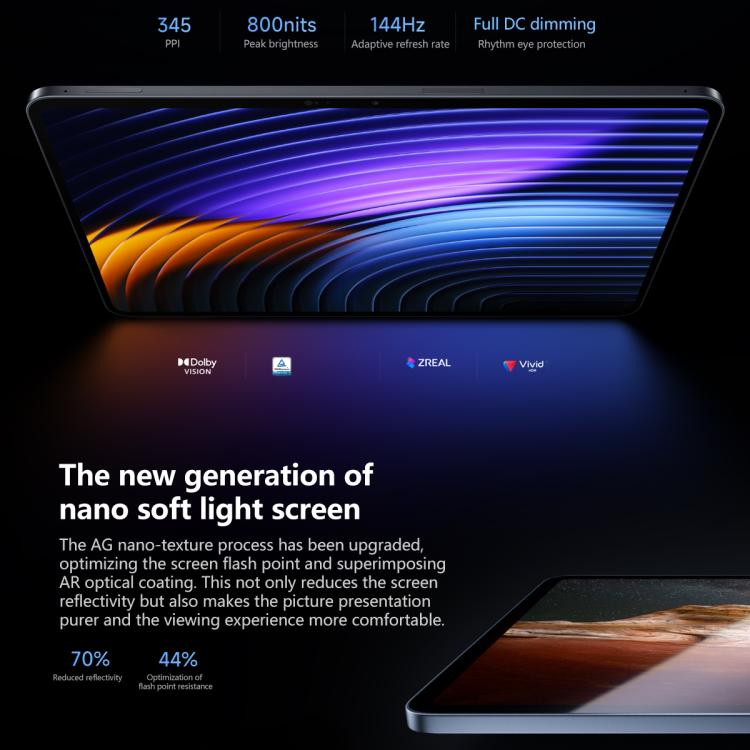 SunskyOnline's tweet image. Xiaomi Pad 8 Pro Highlights:
 
➤ 11.2&quot; 3.2K Soft Light Display
➤ Snapdragon 8 Elite Processor
➤ 16GB RAM + 512GB Storage
➤ 9200mAh Battery + 67W Charging
 
👉bit.ly/3KzD5M7
#XiaomiPad #ProTablet #AntiGlareScreen
