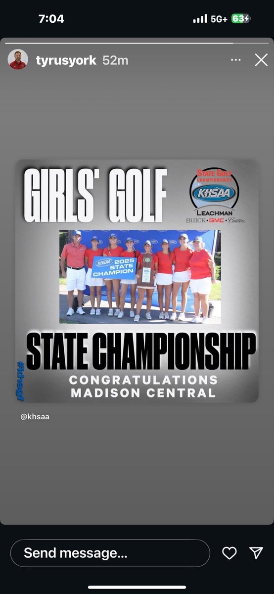 Madison Central Girls Golf tweet media