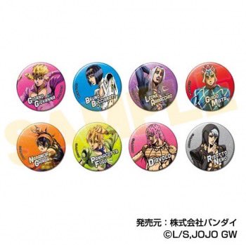 グッズ情報】 1号館2階にて『ジョジョの奇妙な冒険 黄金の風