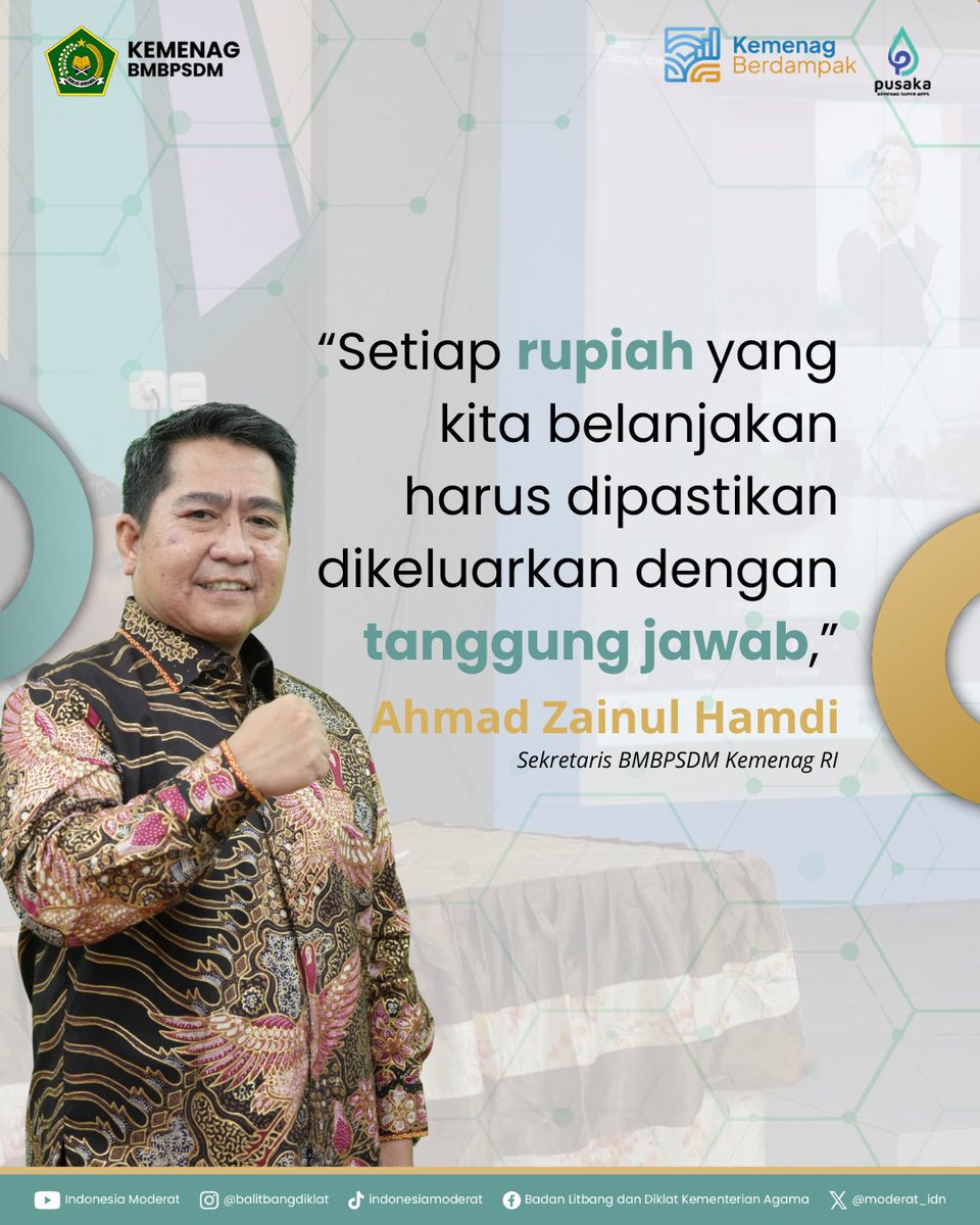 moderat_idn's tweet image. Salam #SahabatReligi

BMBPSDM Kemenag terus jaga profesionalitas dan tanggung jawab dalam kelola keuangan negara.

FGD PIPK di BDK Makassar jadi langkah memastikan transparansi dan akuntabilitas tetap terjaga.

#BMBPSDM
#KemenagRI
#ModerasiBeragama 
#ExellenceIsOurTradition