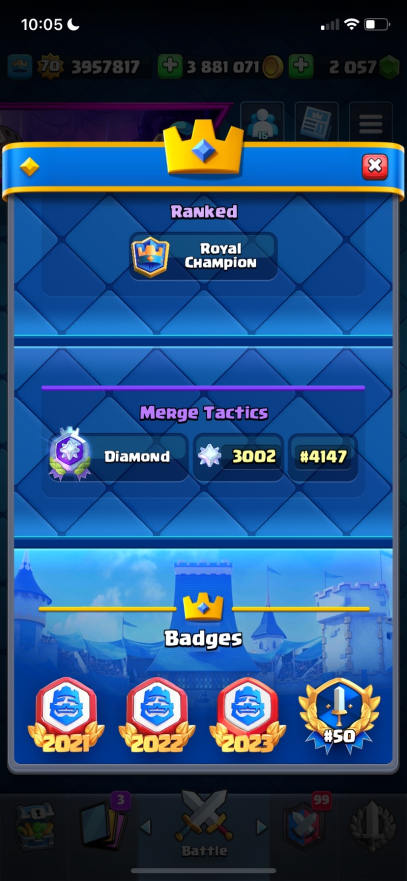 dude, I was 1 game off 3k like 5 times, FINALLY DIAMOND ON MERGE!!!