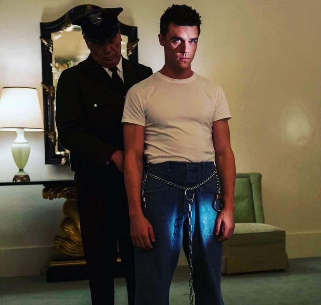 pamelapierola's tweet image. A él lo conocí en #AHS  💚

#FinnWittrock
#Ratched