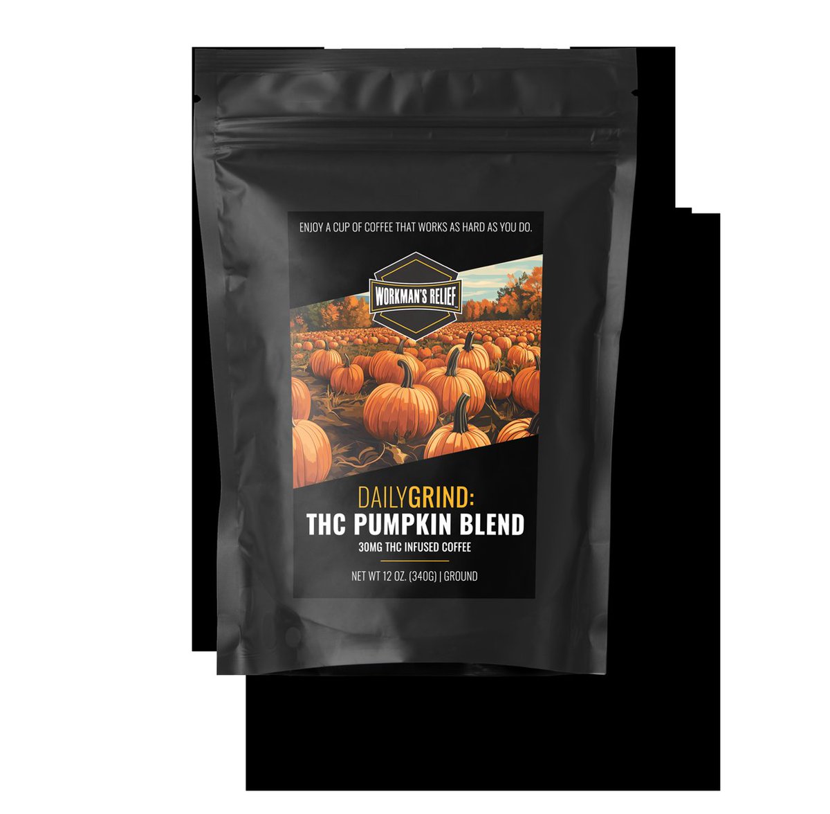 Cportmerch's tweet photo. https://t.co/SBMIyImAi0
Adult Use Only 21+ ⚠️ 
15% off #WorkmansRelief discount code: cport 💸 
THC Coffee – Pumpkin Blend Daily Grind – 30MG
A bold, THC-infused Pumpkin Blend | 12 oz. Bag

2-3 mg THC per cup
USDA Organic Wisconsin-Grown Hemp
#ThcCoffee #coffee #hemp https://t.co/brLV3waSIX