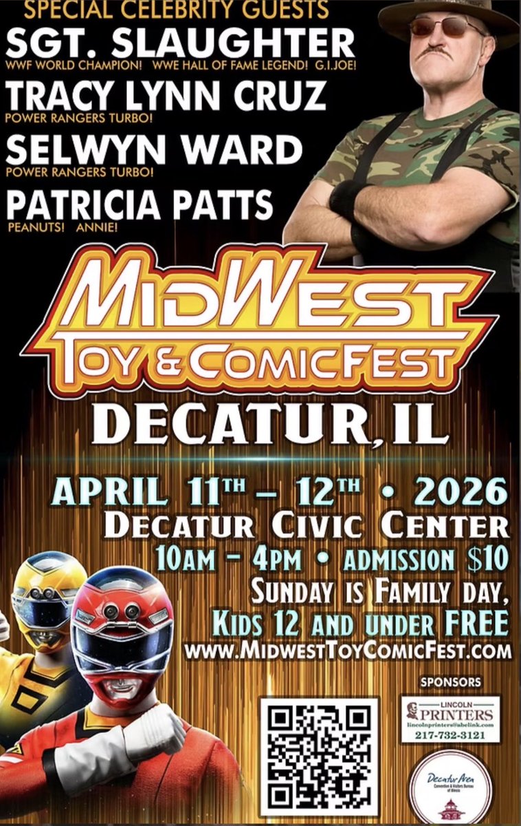 slycer2002's tweet image. Just found out @_SgtSlaughter is coming to the Midwest Toy and Comic Fest next year, and I can’t be more excited! YO JOE!!!