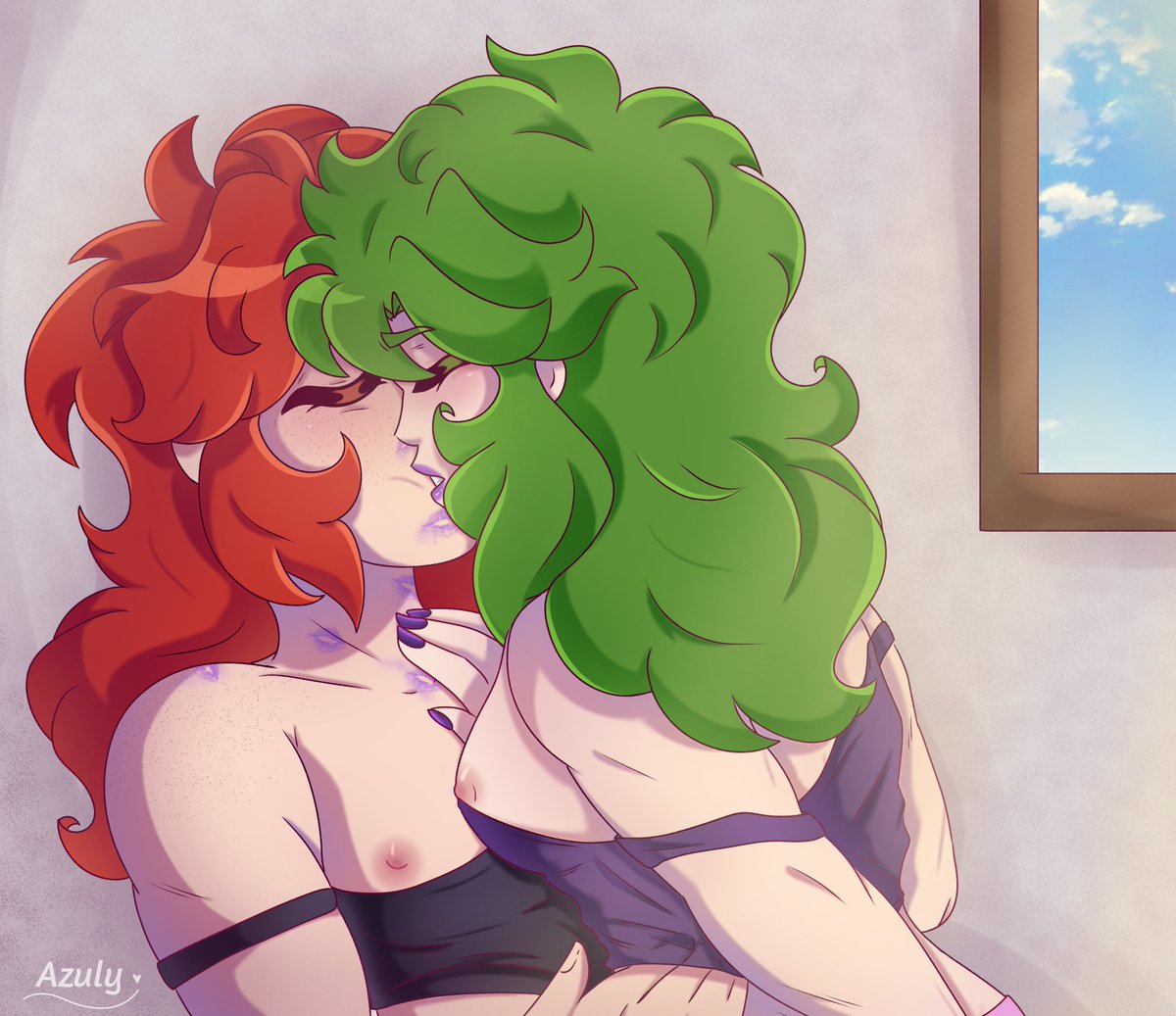 HAPPY LESBIAN PRIDE DAY! 🫶

Aproveché este maravilloso día para dibujarlas a ellas. Disculpen la tardanza, hoy el tiempo se me pasó volando. Feliz día a todas mis chicas (y a mí 🕴)