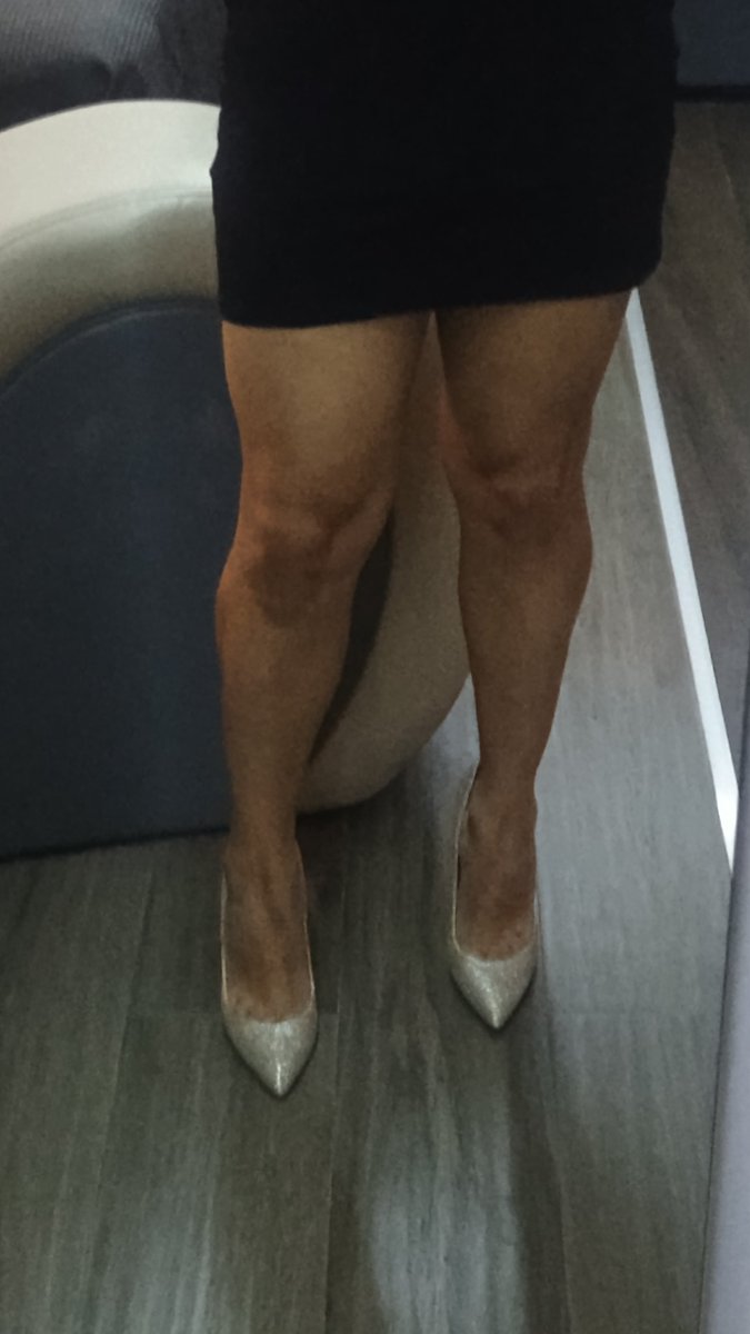 Si me gustan mis nuevos tacones.