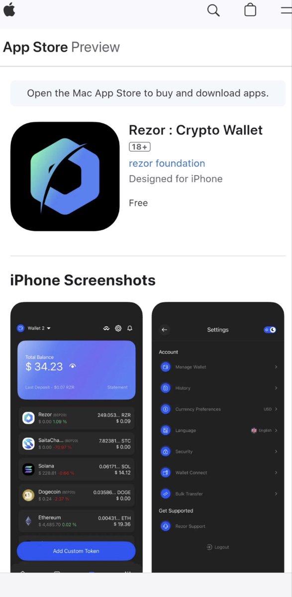 AceVizion's tweet image. 👀

Hello there

@Rezor_Official 

#RZR #ReZoR #Rezorcommunity #BNB ##Crypto #ETH #BTC 
@LBank_Exchange @PancakeSwap @MEXC_Official @BitMartExchange @BingXOfficial