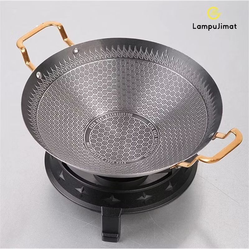 Check out Honeycomb Wok Stainless Steel Non-Stick Wok 22cm/28cm Cooking Wok Korean Honeycomb Wok Non-Stick Stainless Steel Pan for RM15.99 - RM25.99. Get it on Shopee now! s.shopee.com.my/9zoyWYTmfw?sha…
