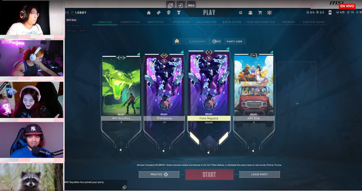 Jugando con todos en el canal de <a href="/AkaveEsports/">Akave Esports</a> con mi familia!

Twitch / Akave_Esports