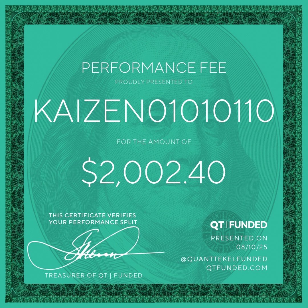 Got paid less than 5hrs from it. 

<a href="/QtFunded/">QT | FUNDED</a> on fire! 🔥