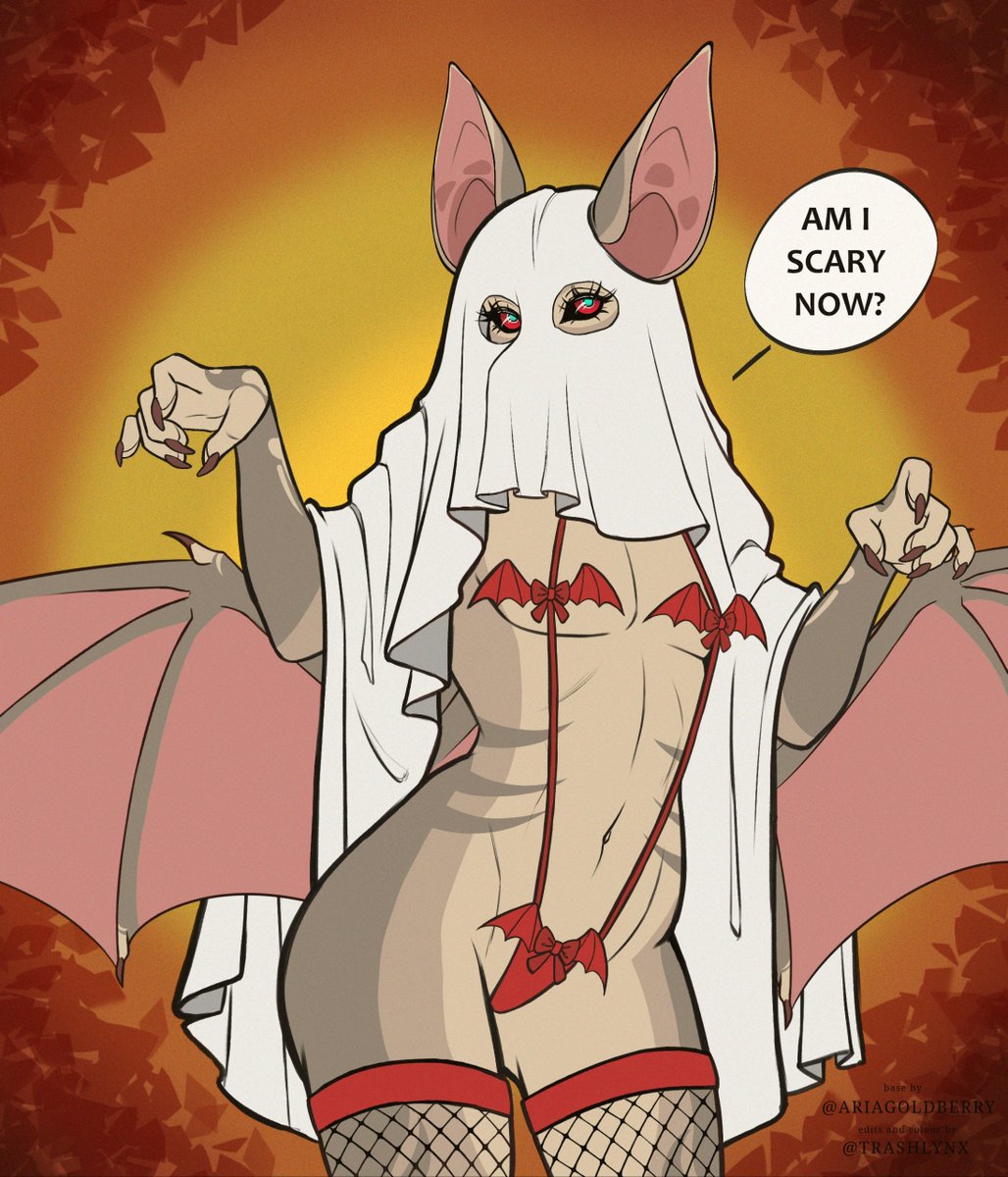 Saw this cute YCH from Sam Lynx on Telegram and just had to take the dust off my fursona and get myself one.

get into the Halloween spirit and all that 🎃
t.me/citruslynx