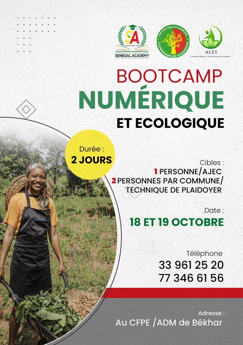 𝐁𝐨𝐨𝐭𝐜𝐚𝐦𝐩 𝐍𝐮𝐦𝐞́𝐫𝐢𝐪𝐮𝐞 &amp; 𝐄́𝐜𝐨𝐥𝐨𝐠𝐢𝐪𝐮𝐞 𝐩𝐨𝐮𝐫 𝐥𝐞𝐬 𝐛𝐞́𝐧𝐞́𝐟𝐢𝐜𝐢𝐚𝐢𝐫𝐞 𝐝𝐮 𝐩𝐫𝐨𝐣𝐞𝐭𝐬 #𝐎𝐬𝐞𝐞𝐫 🍀