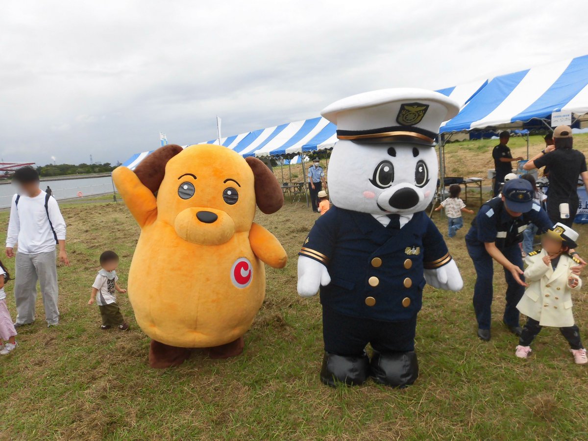 Custom_kun's tweet image. 【イベント・お礼】
#横浜税関 は10月4日（土）木更津内港公園で開催された「KISARAZU PARK BAY FESTIVAL」に参加したワン！来てくれたみんな、ありがとうだワン！
 #税関 #カスタム君