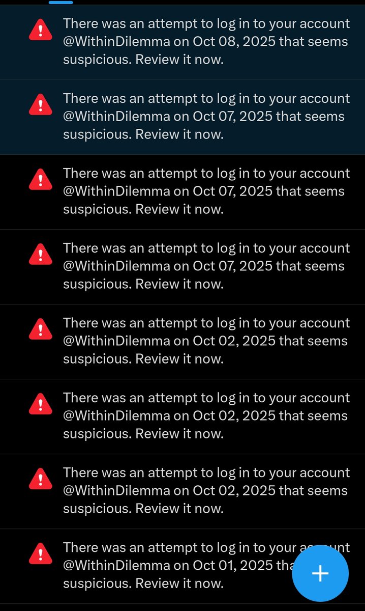 Siapa ini kocak, kita gak ada yang login  selama ini.