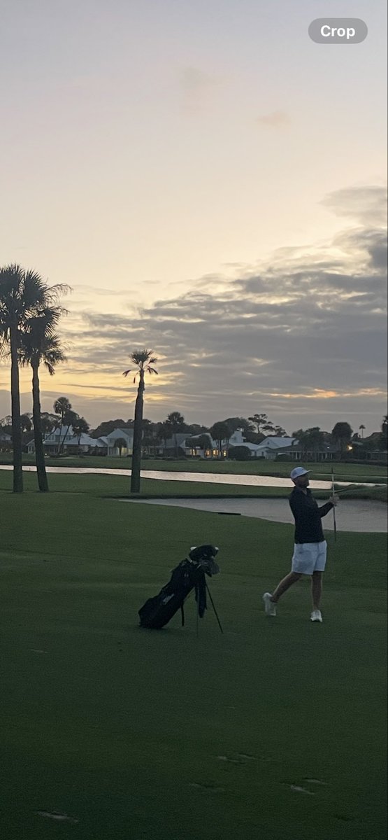 The epic US of A trip continues with some sunset golf <a href="/pontevedra/">Ponte Vedra Inn&Club</a>