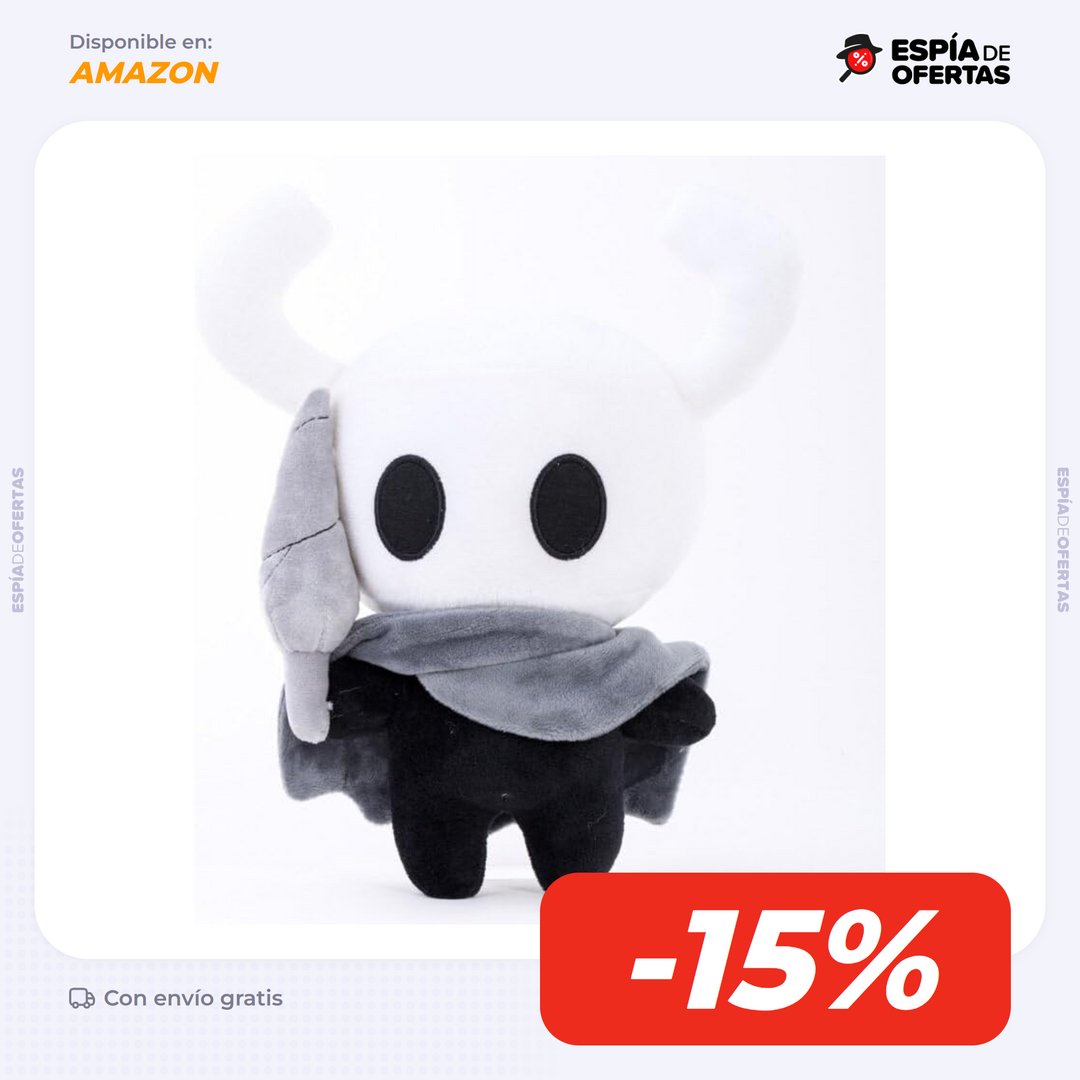 EspiaDeOfertas's tweet photo. Peluche de Hollow Knight, en Amazon
🔗 https://t.co/mF9gc2GaYp
💲 Precio en oferta: $190
↩️ Antes: $223
🤑 Ahorras: $33 (15%)
#MegaOfertas https://t.co/99PCcGYiqU