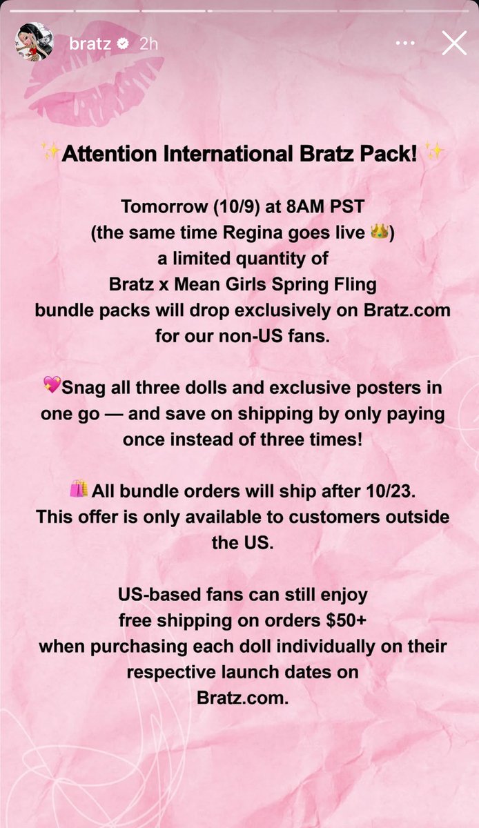 Bratz enjoyer :) tweet media