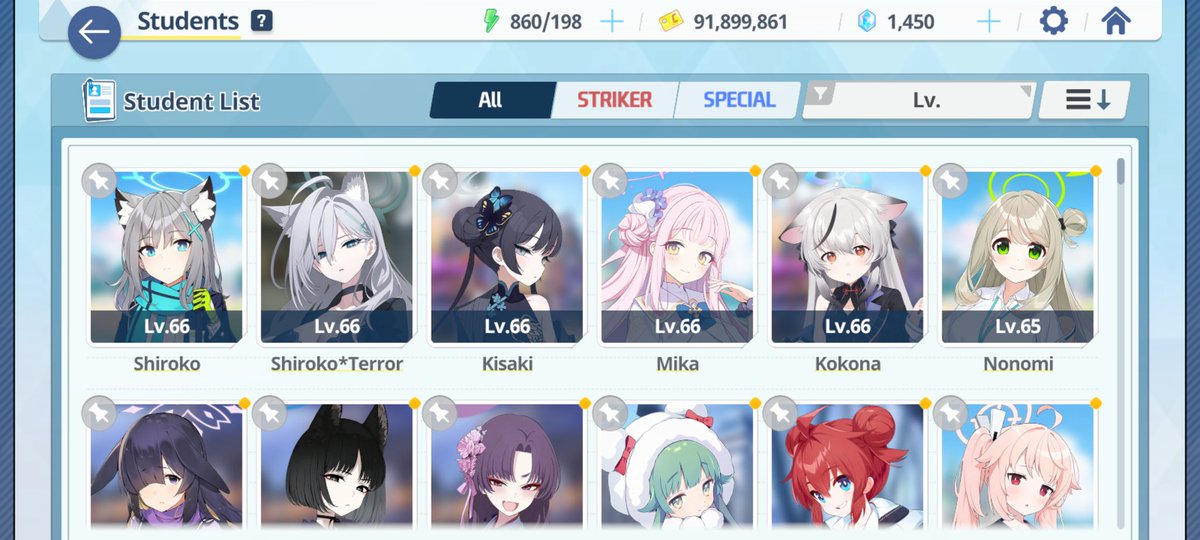 Kittynamari's tweet photo. @loumig54321 I don't usually go on X/Twitter to argue about things because you know it'd make me sick to get it along, while I'm aware most fans like to cry over characters just that.
If y'all wondering if I actually played the game as I claimed, here's my Blue Archive account, by the way. https://t.co/Q7CG4sqBwb