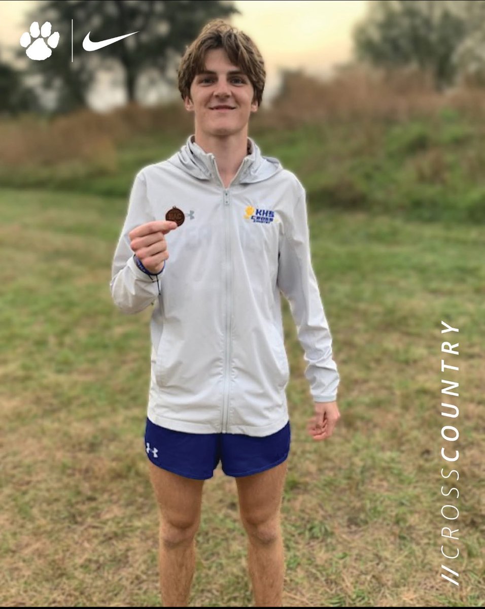The Bearcat Cross Country team competed in the HAC Championship at the Kearney Country Club. 

🏅 Team Results
Varsity – 5th Place

Zach Petzet (16:15.60) - 8th Place Finish

We’re proud of our Bearcats for their hard work and strong performances on the home course! 🔵🟡