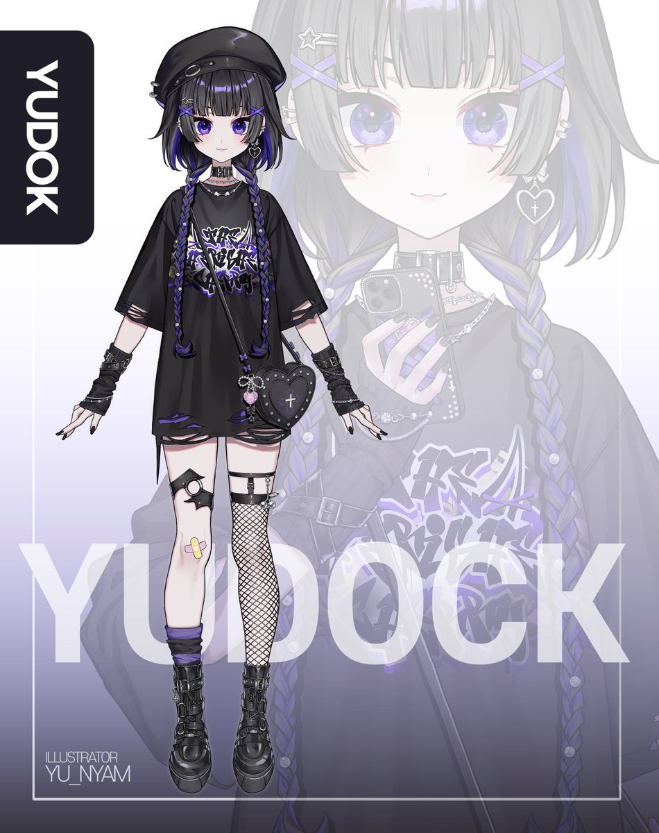 유독님 (<a href="/VYUDOK/">YUDOK</a> )의 신의상 일러스트 작업했습니다~! 감사합니다₊˚⊹ ᰔ