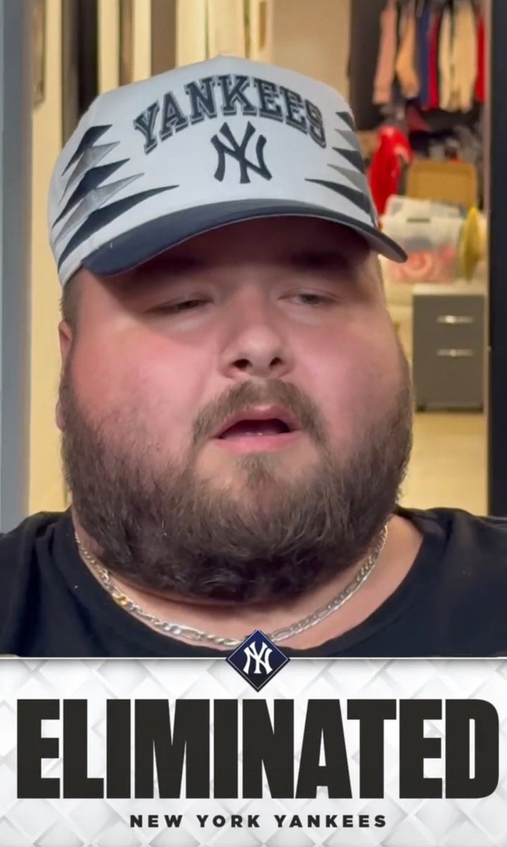 barstoolsports's tweet image. The New York Yankees have been eliminated from the playoffs
