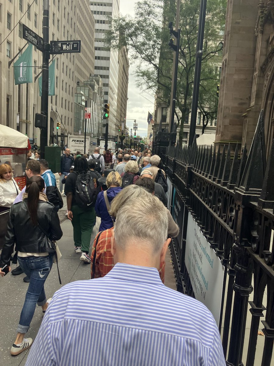 Major downtown scene tonight with new pipes at Trinity Church. Restored organ is INTENSE