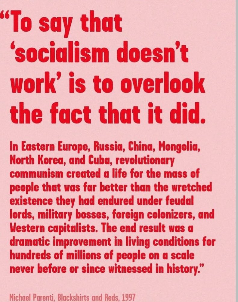 Socialism works y'all