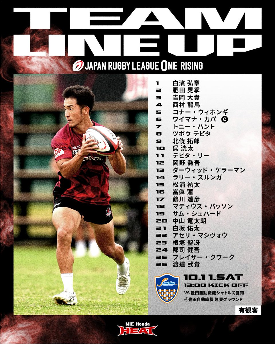 三重ホンダヒート tweet media