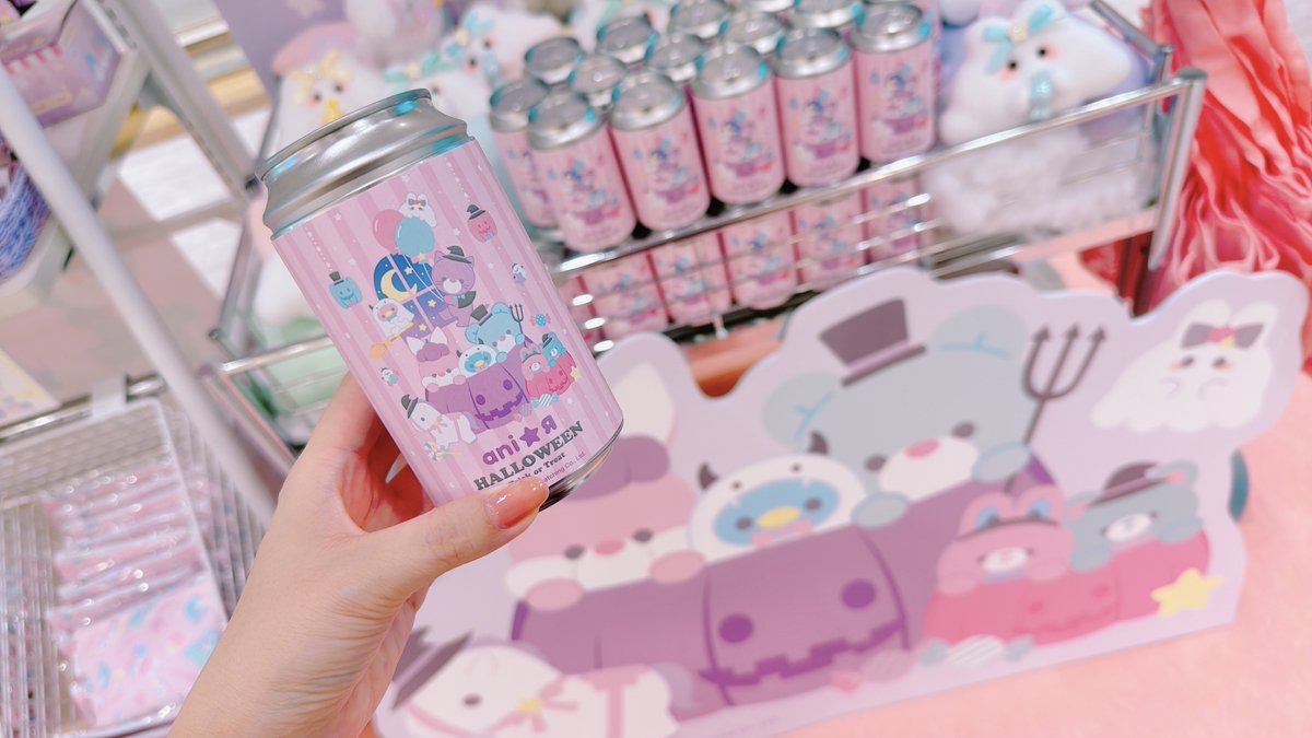 本日スタート➰⭐️

☁️🌟FANCY TWINKLE PARTY🌟☁️
ani☆Яポップアップイベントin錦糸町

🌈開催期間🌈
2025年10月9日(木)～10月13日(月)

🎀会場🎀
アルカキット錦糸町 1Fイベントスペース

今回はハロウィン前なので限定ハロウィン缶セットもあります🎃🍬🍭