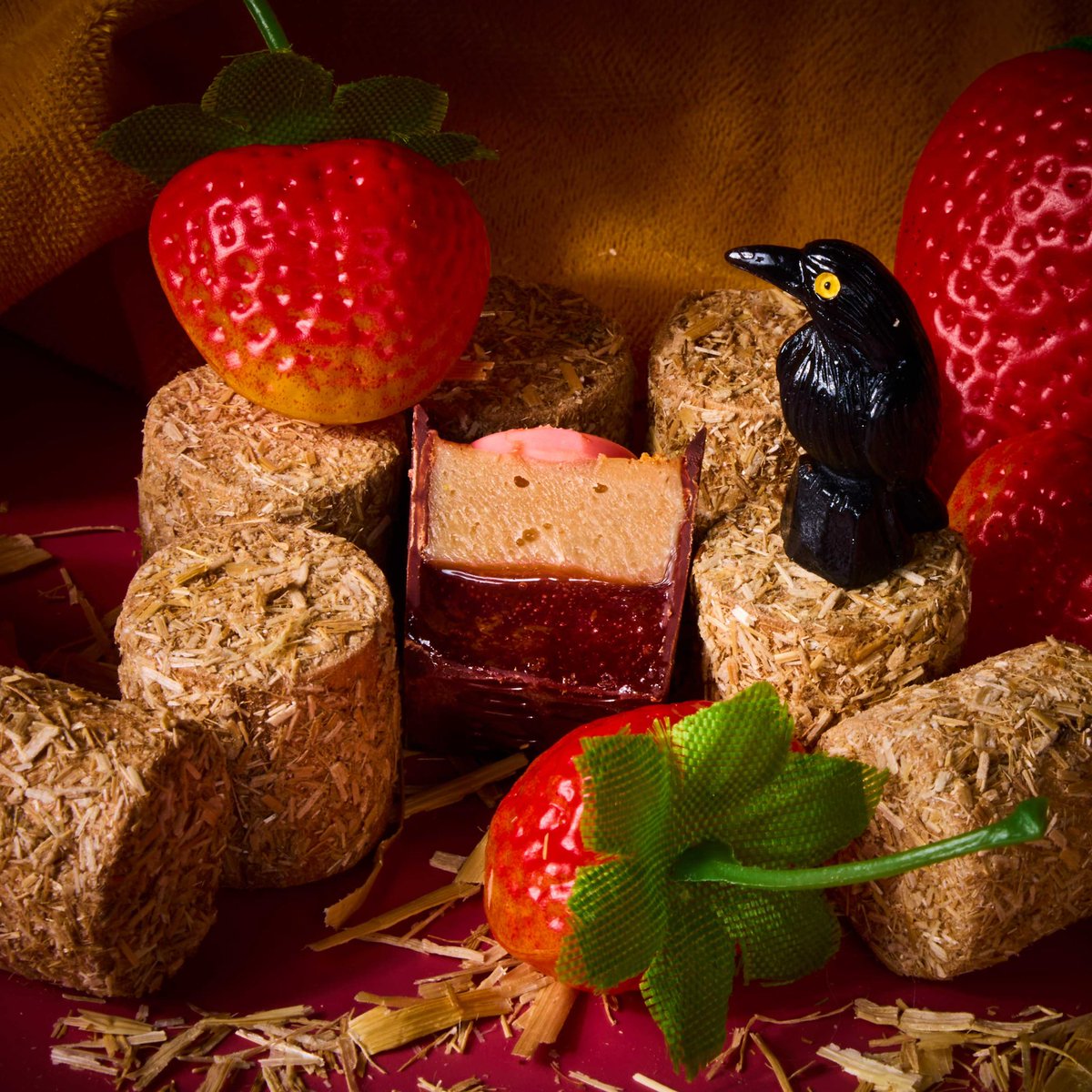 This Spring Collection Bon has been pushing up daisies since 2022 🪦 Joining us in the land of the living this fall, it’s the Straw Barb 🍓 A strawberry rhubarb confiture &amp; custard ganache, topped off with a salty baked crumble ✨ Pre-orders are underway now, so secure your Back
