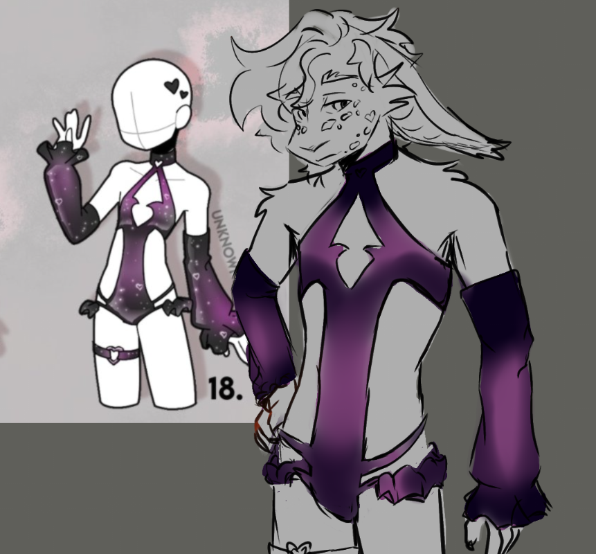 RokkzKhoa_Main's tweet photo. Im a little behind on these do too some irl factors n other things but day 3 of #DressupTober2025 ! 
Did color n just lineart <33

#furry #furryart #vernids https://t.co/nB4hJB1n9D