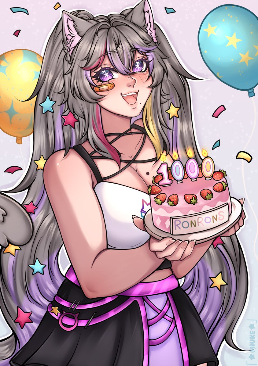 Respostando essa arte lindíssima de quando completamos 1000 ronrons!

E pensar que estamos nos encaminhando aos 2000!! Obrigada novamente por todos que fazem parte da nossa pequena comunidade, vocês são muito especiais pra mim🩷🩷🩷🩷🩷

 🎨: @/alex_miuke