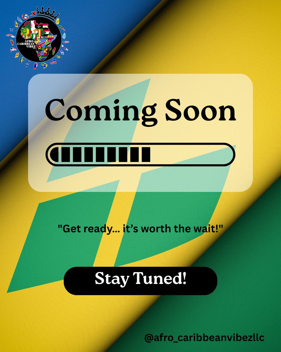 afrocbvibezllc's tweet photo. Something vibrant is on the horizon… 👀
Get ready to rep St. Vincent  The Grenadines like never before 💚💛💙
Stay tuned for the official launch 👏🔥
StVincentAndTheGrenadines #SVGIndependence #AfroCaribbeanVibez #RepYourRoots #IslandStyle #ComingSoon https://t.co/TsWWAssSGz