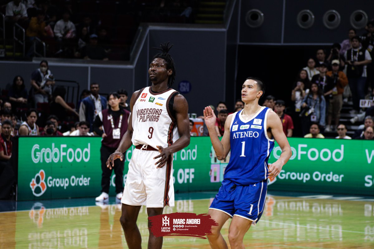 upfmmedia's tweet photo. FRANTASTIC BEASTS 🏀

POG Francis Nnoruka who had his career-high, Jacob Bayla with his impeccable defense, Harold Alarcon turning god mode in the first half, and Rey Remogat who orchestrated plays & made impossible shots towed @upmbt to victory in yesterday's match 💚❤️

FULL ALBUM here: https://t.co/4LKnbWGWEW

📸: Marc Andrei

#UPFight✊🏼 #StrongerWithAllSports💪🏼 #UAAPSeason88 #UPMBT