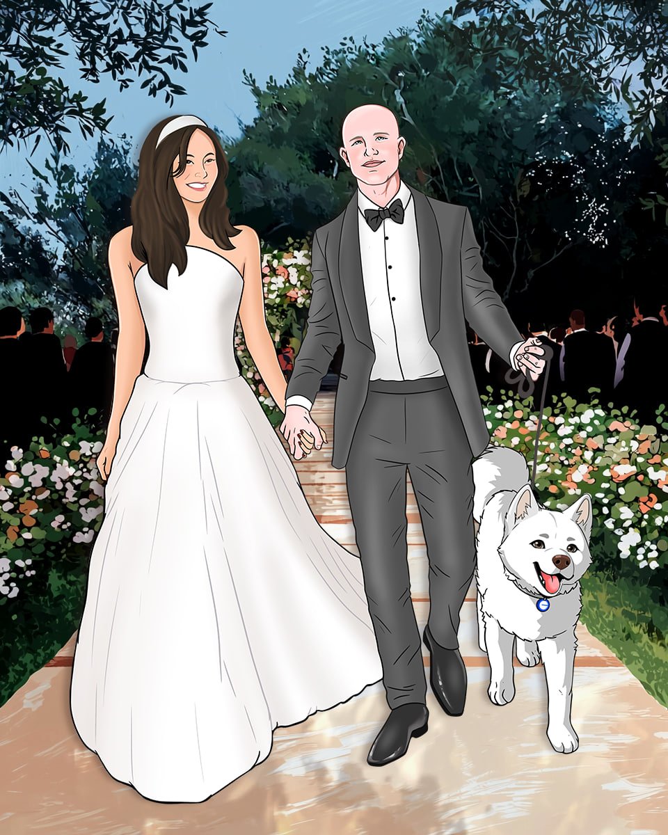 Day 325 of politely asking <a href="/brian_armstrong/">Brian Armstrong</a> for a photo update of Russell! 💙

Happy Anniversary Brian and Angela! Not sure of exact date but it's one of these days. Can't believe it's nearly a year since then, a year since the launch of $RUSSELL, and almost a year of me posting