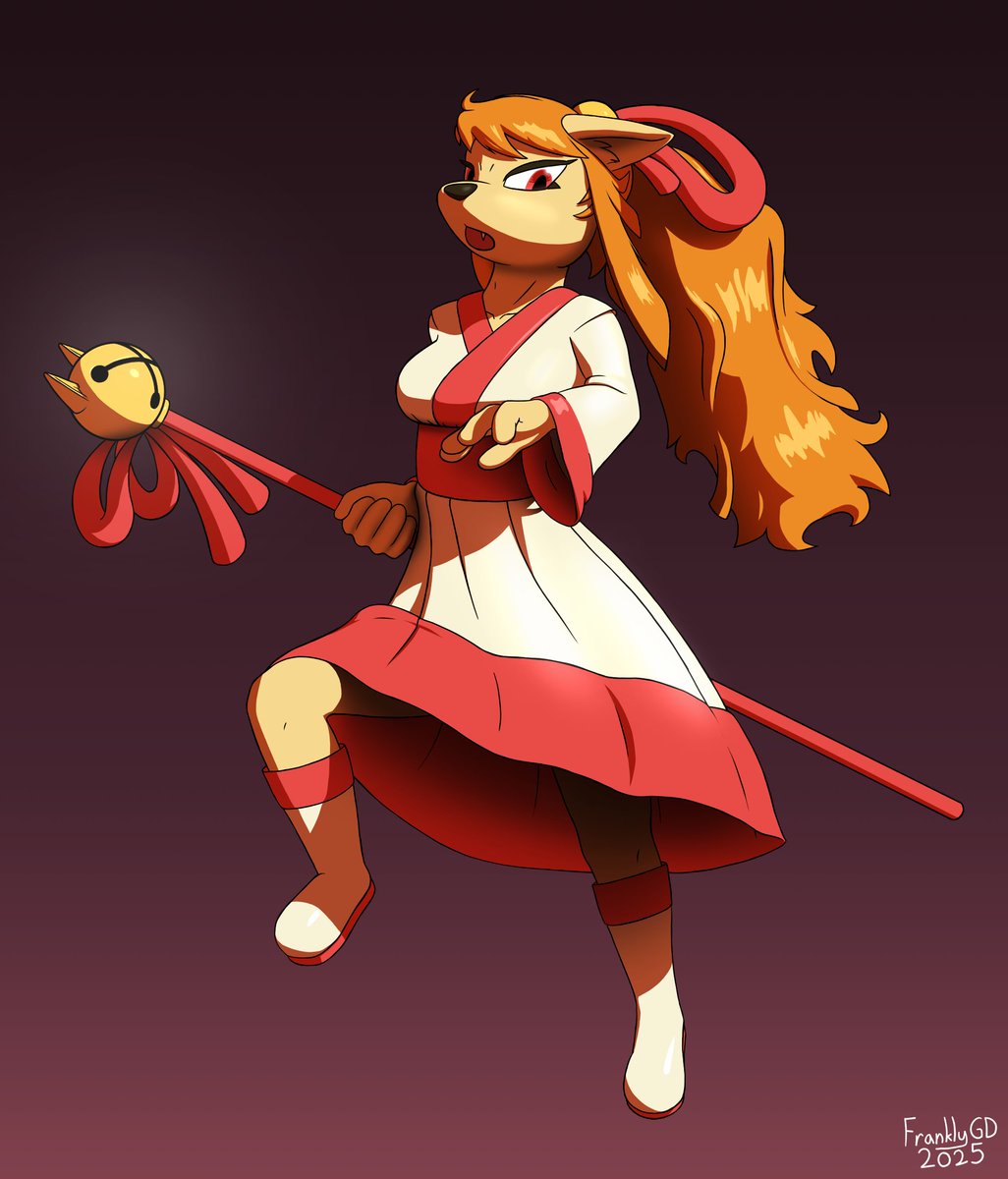 Ceroba Ketsukane #UndertaleYellow #krita