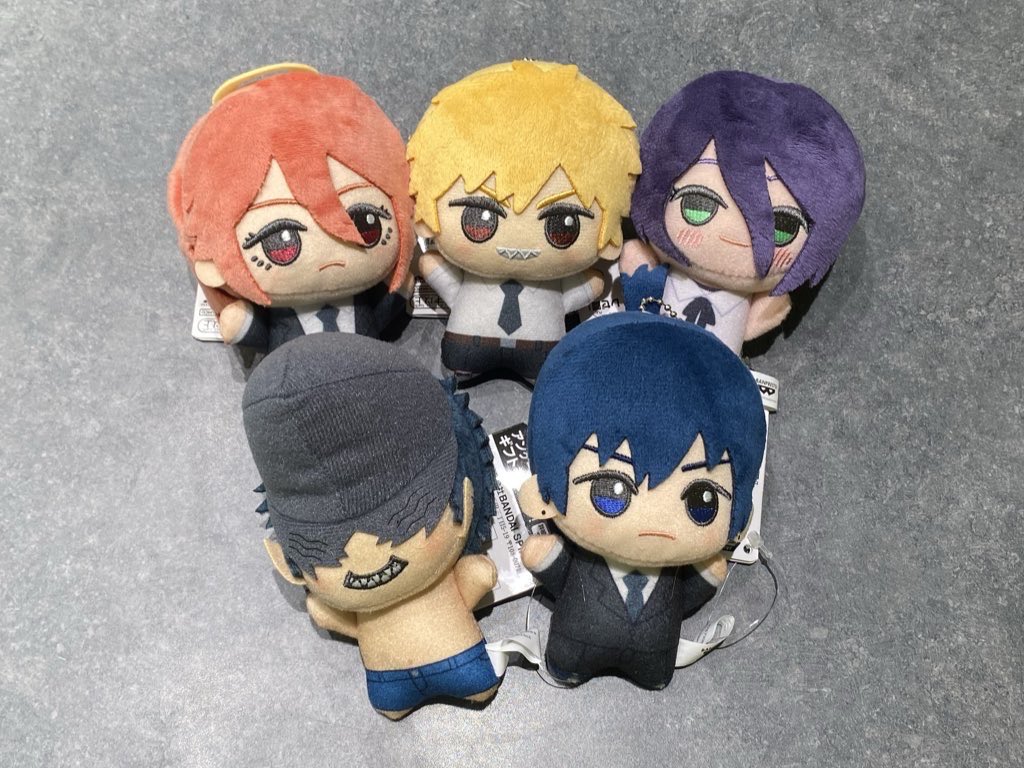 チェンソーマン ぬいぐるみ 3体セット 未使用品】チェンソーマン ぬいぐるみ 3体セット