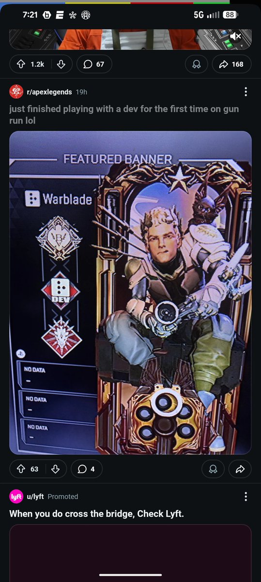 Randall | Warblade tweet media