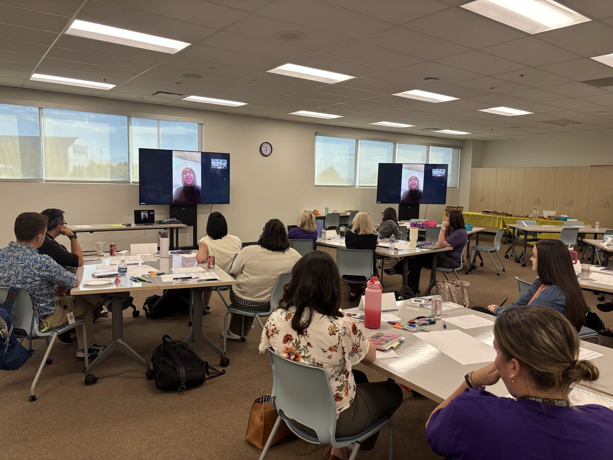 Big thanks to Dr. Melissa Collins! She met our Teacher Leader Fellows virtually after they engaged in a discussion of  her book. We were so honored to hear from you! #TeachInDavis <a href="/CollinsNBCT/">Melissa Collins,PhD (NBCT)</a> <a href="/UTPublicEd/">K-12: Utah Public Schools</a> <a href="/DavisSchools/">DavisSchools</a> <a href="/NNSTOY/">NNSTOY</a> #TeachersLeading