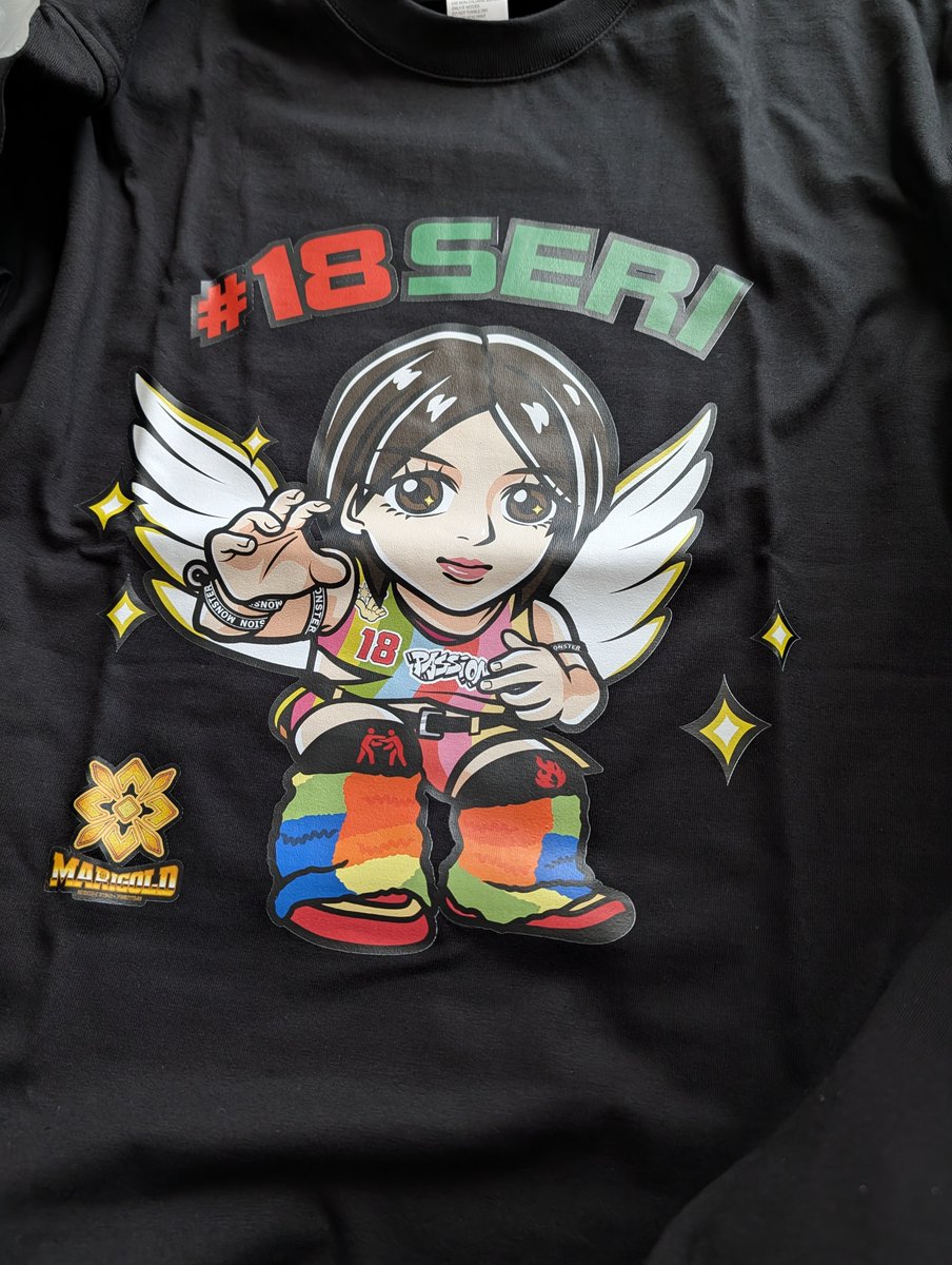 aaatzzz2's tweet image. 聖怜ちゃんバージョン届いた🤩
#pw_mg  #山岡聖怜　#マリーゴールドプロレス