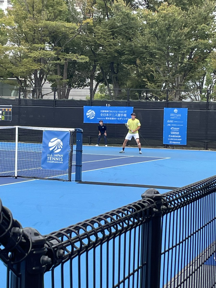 KIHADAI8's tweet photo. 第100回全日本テニス選手権

柴野プロの帯同でした。

刺激的であっという間の数日間でした。

もっと自分もスキルとレベルを上げて、選手をもっと勝たせれるようになっていきます。 https://t.co/XZKDnY3NQg