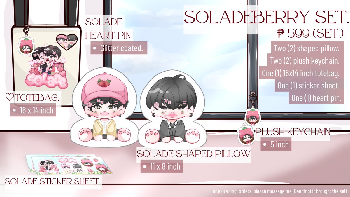 wonkirchvs's tweet photo. 🌌 The Alchemy Book I.

Book Set and Soladeberry Set. 
── ✦ ₱599 to 1,199.
── ✦ ₱1,749 (overall) 

⭑prices .ᐟ 
⭑pre-order benefits .ᐟ

Pre-Order will start at October 20 ⭑.ᐟ

#TheAlchemyiswrittenforsolade https://t.co/rqvoKEoPG6