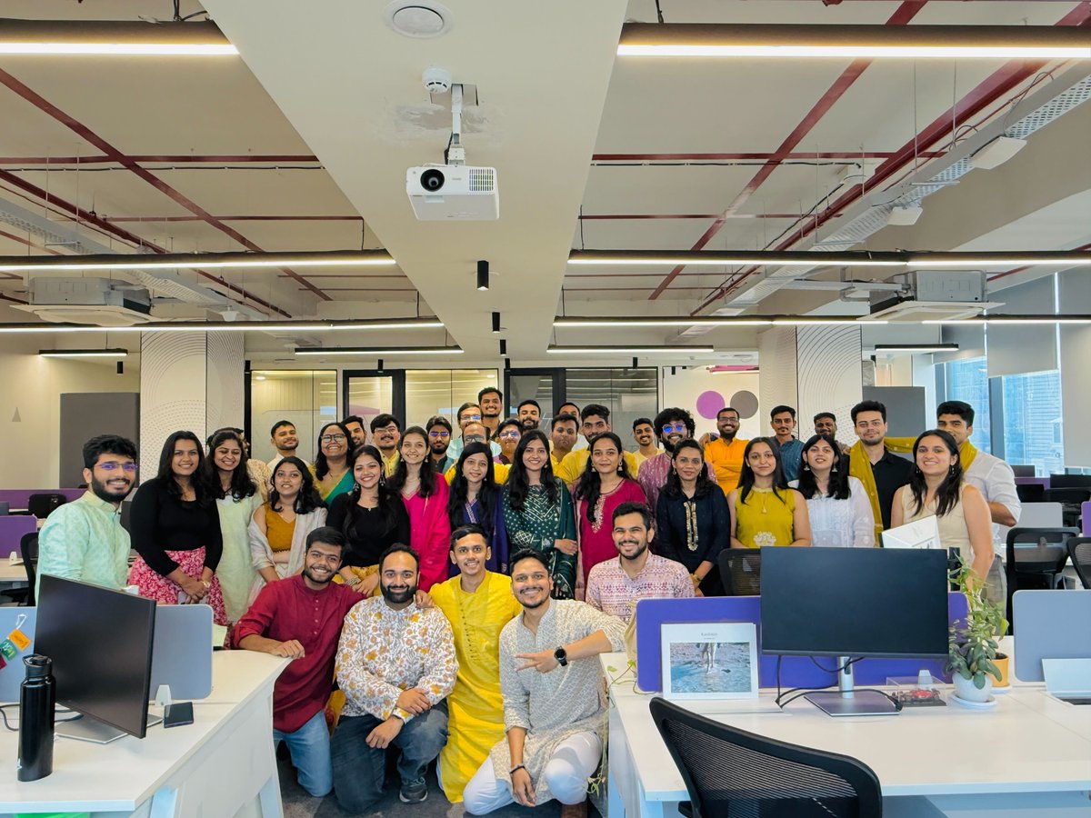 Contentstack's tweet image. This Navaratri, our offices in India came together to celebrate in full color and spirit. 🌈

Dressed in vibrant attire and festive energy, our teams showcased the creativity &amp;amp; connection that define Contentstack.

Here’s to more colorful moments!

#navaratri #lifeatcontentstack